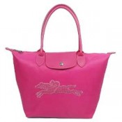 Sac Longchamp soldes Cheval Au Galop Pliage Rose